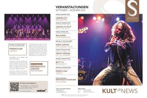 Kulturprogramm Herbst 2026